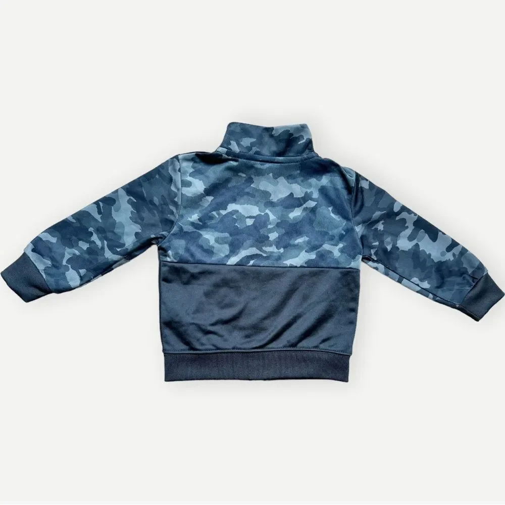 Nike Baby Boys Kids Long Sleeve Camo Logo Zip Up Jacket. 12 Months.